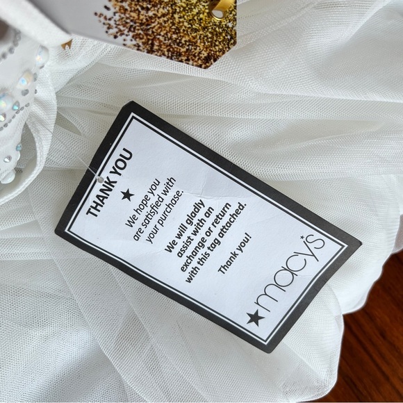 TLC Say Yes To The prom White Gown with Beaded Details size 1 - Picture 12 of 15